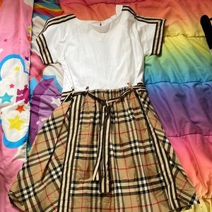 Girls Burberry Dress